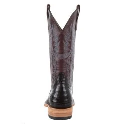 Macie Bean Boots Women`s Top Hand Black Caiman Cowgirl Boot -Ariat shop M2002 4