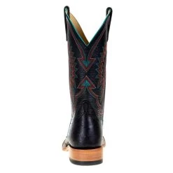Macie Bean Womens MB TH Black Smooth Ostrich 13 Top Boot -Ariat shop M2010 9742