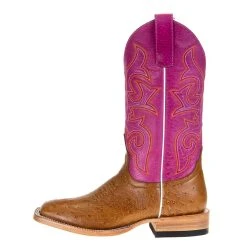 Macie Bean Womens MB TH Antique Saddle Smooth Ostrich 13 Top Boot -Ariat shop M2011 9748