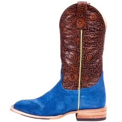 Macie Bean Women's Top Hand Macie Bean Robins Egg Blue Suede Cowgirl Boot -Ariat shop M2025 3