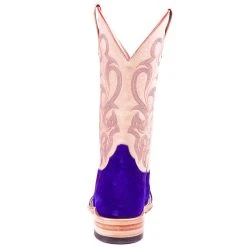 Macie Bean Women's Top Hand Bean Purple Suede Cowgirl Boot -Ariat shop M2026 4
