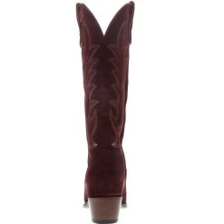 Macie Bean Women's 15in. Top Red Cabernet Cowgirl Boot -Ariat shop M5228 04