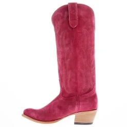 Macie Bean Women's If Karlee Were A Cowgirl 15 In Hot Pink Suede Top Cowgirl Boot -Ariat shop M5231 03