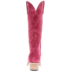 Macie Bean Women's If Karlee Were A Cowgirl 15 In Hot Pink Suede Top Cowgirl Boot -Ariat shop M5231 04