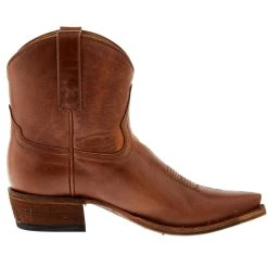 Macie Bean Women's Hashtag Not Basic Brown Snip Toe Bootie -Ariat shop M8562 05