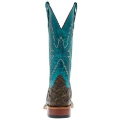 Macie Bean Boots Ladies Co File Fofish Turquoise Sensation Top Boots -Ariat shop M9120 04
