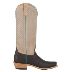 Macie Bean Womens Top Hand Shrunken Grey W/Tan Top Boot -Ariat shop M9505 5