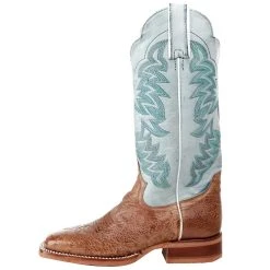 Justin Boots Womens NRS Exclusive Vintage Mink Smooth Ostrich Cowgirl Boot MJ3501 -Ariat shop MJ3501 3
