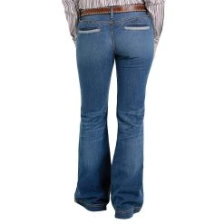 Cinch Women's Lynden Slim Trouser -Ariat shop MJ81454082 3