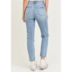 Risen Jeans Women's High Rise Distressed Skinny Jeans 5 Risen Jeans Women's High Rise Distressed Skinny Jeans -Ariat shop RDP1273 1