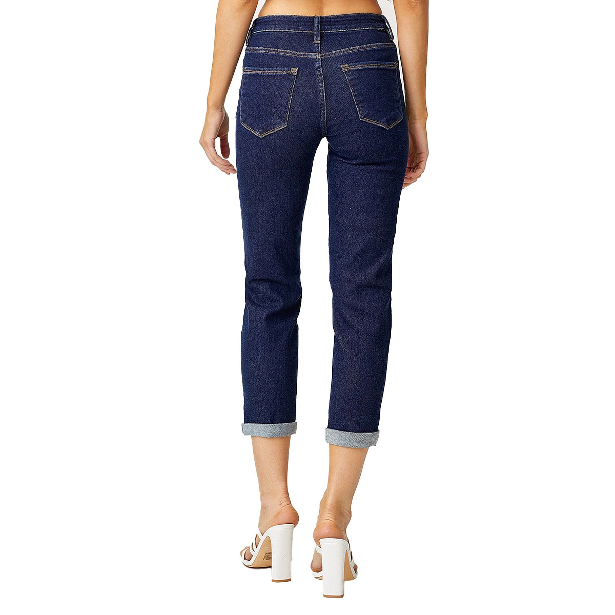 Risen Jeans Women's Mid Rise Girlfriend Jeans 4 Risen Jeans Women's Mid Rise Girlfriend Jeans - Image 2