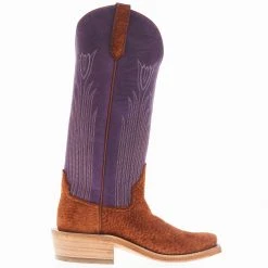 Rios Of Mercedes Women's Rust Carpincho Violet Buffamonte Top Boot -Ariat shop RIOS 106 05