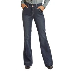 Rock & Roll Denim High Rise Stretch Trousers -Ariat shop RRWD5HR0GH 2