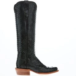 R. WATSON BOOTS R Watson Boots Women's Dark Green Python 17 In Top Cowgirl Boot -Ariat shop RWL7215 1 03