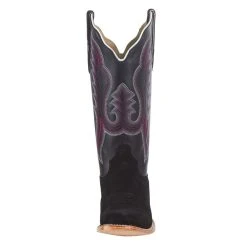 R. WATSON BOOTS R Watson Boots R Womens Black Roughout 13in Black Boot -Ariat shop RWL8400 1 2