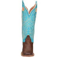 Tony Lama Women's Umber Brown Emmeline 15in. Buckaroo Cowgirl Boots -Ariat shop SA1501 11