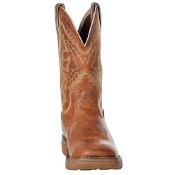 Justin Boots Women's Stampede Rush Tan Waterproof Soft Toe Work Boot -Ariat shop SE4353 2
