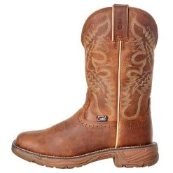 Justin Boots Women's Stampede Rush Tan Waterproof Soft Toe Work Boot -Ariat shop SE4353 3