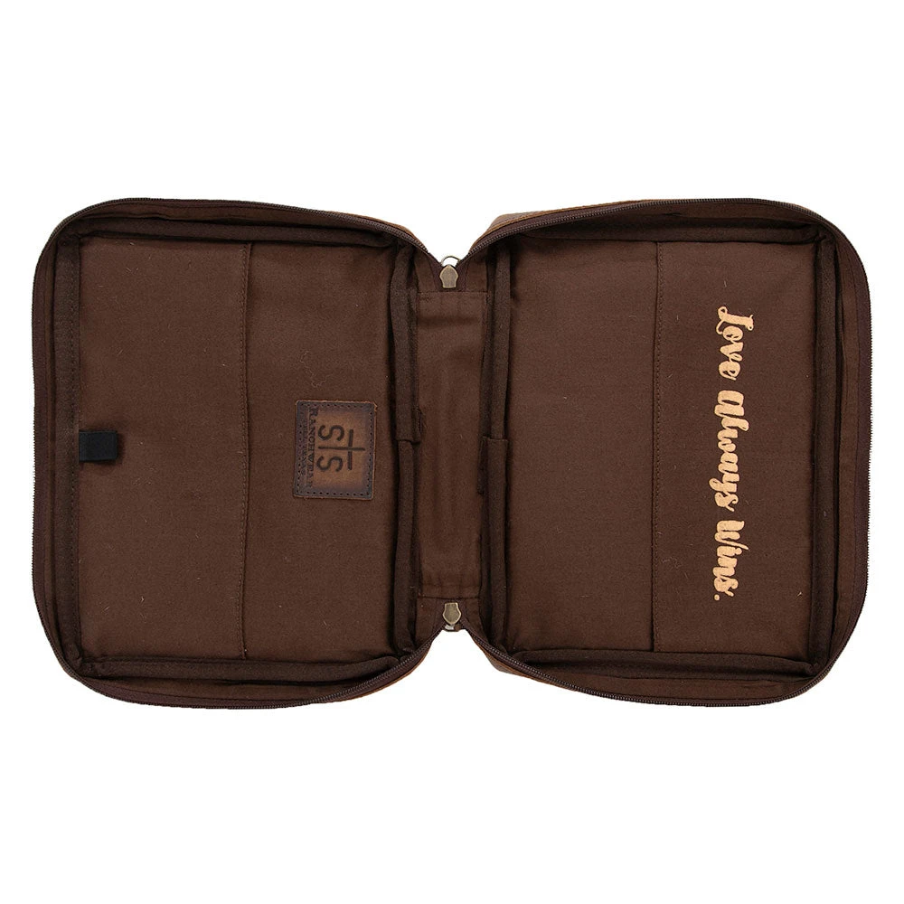 STS Ranch Wear Cowhide Bible Cover 7 STS Ranch Wear Cowhide Bible Cover - Image 5