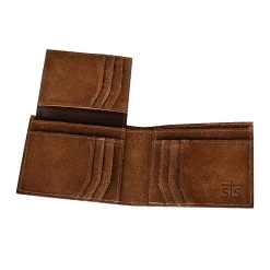 STS Ranch Wear Cowhide Hidden Cash Wallet -Ariat shop STS69215 05