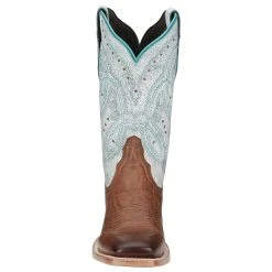 Tony Lama Women's Gabriella Brown Wide Square Toe With 11in. Shaft Boot -Ariat shop TL3204 04