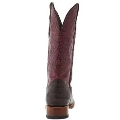 Tanner Mark Boots Women`s Brown Caiman Belly Print 13in. Boot -Ariat shop TM207104 04