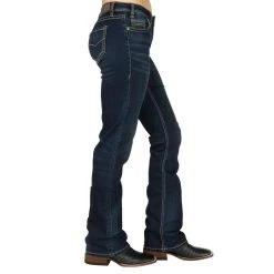Rock & Roll Denim Rock & Roll Cowgirl Riding Extra Stretch Dark Wash Jeans -Ariat shop W7 4166 2
