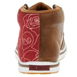 Twisted X Women's Sequoia And Scarlet Red Kicks Casual Shoe -Ariat shop WCA0069 04