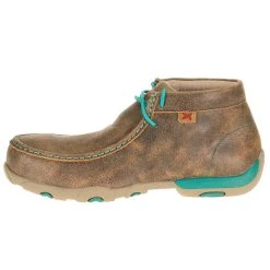 Twisted X Women's Bomber Turqupise Alloy Toe Driving Moc 9 Twisted X Women's Bomber Turqupise Alloy Toe Driving Moc -Ariat shop WDMAL01 2