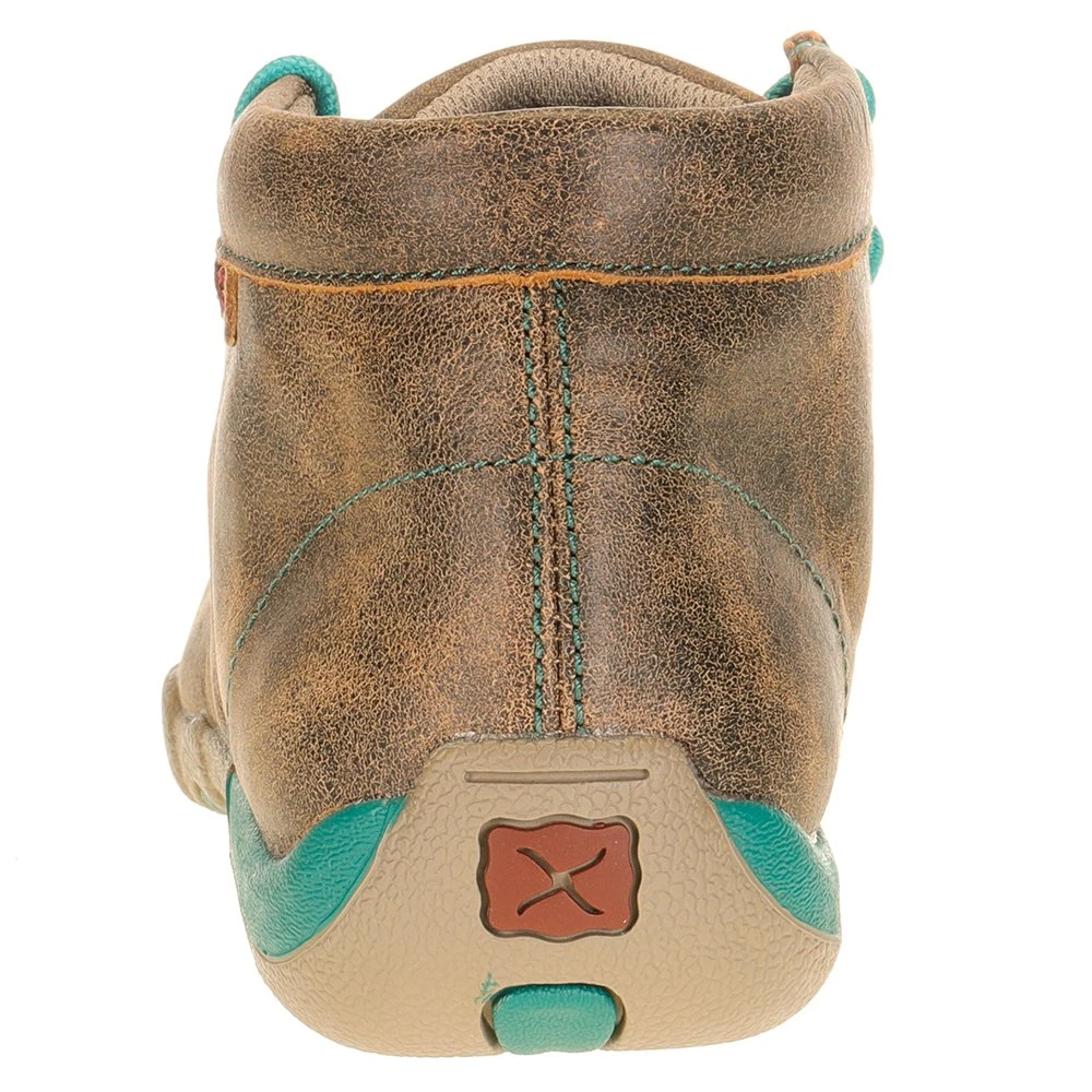 Twisted X Women's Bomber Turqupise Alloy Toe Driving Moc 6 Twisted X Women's Bomber Turqupise Alloy Toe Driving Moc - Image 4