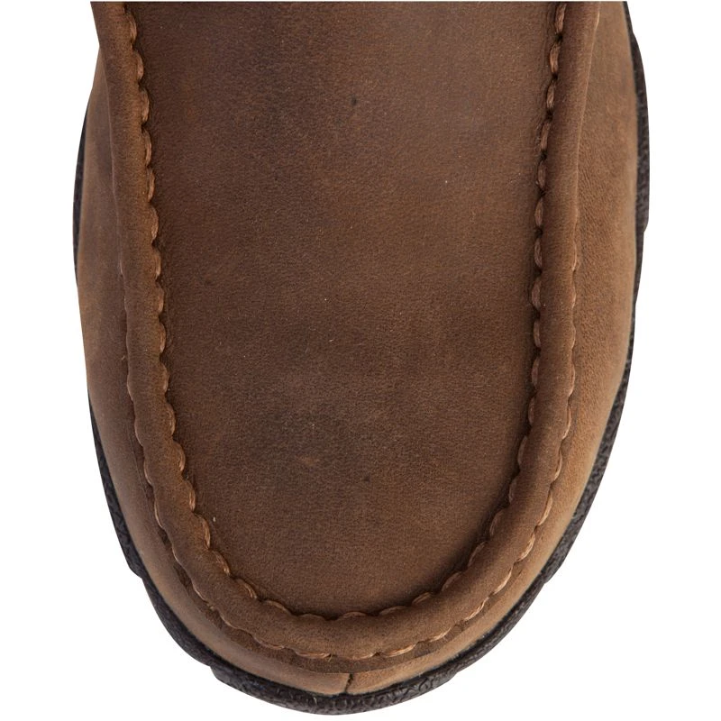 Twisted X Women's Distressed Saddle Steel Toe Driving Mocs 4 Twisted X Women's Distressed Saddle Steel Toe Driving Mocs - Image 2