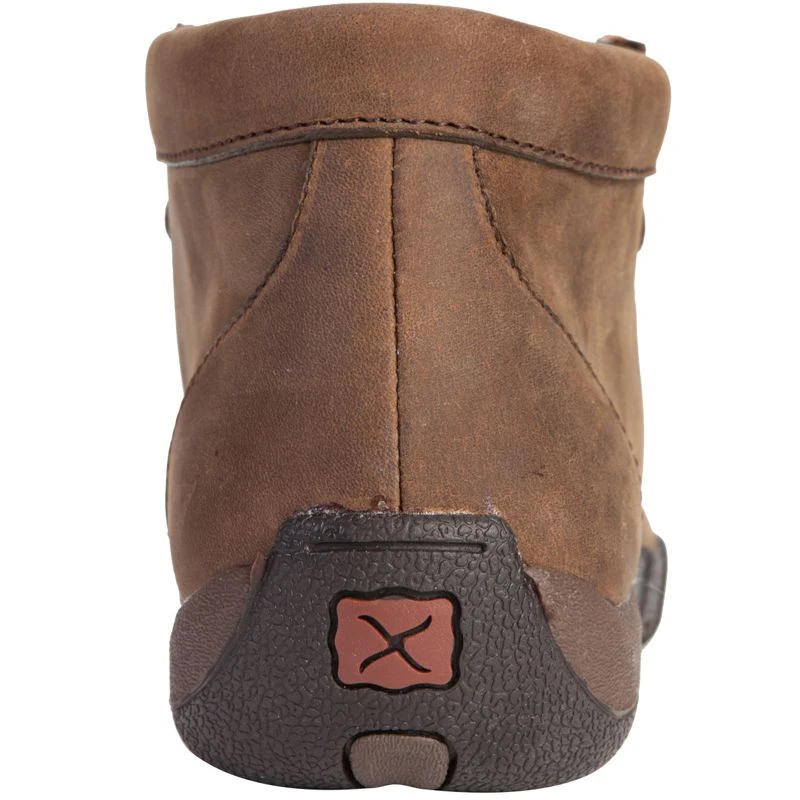 Twisted X Women's Distressed Saddle Steel Toe Driving Mocs 6 Twisted X Women's Distressed Saddle Steel Toe Driving Mocs - Image 4