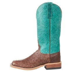 Anderson Bean Women`s Kango Tobac Full Quill Ostrich Boot -Ariat shop X5002 3