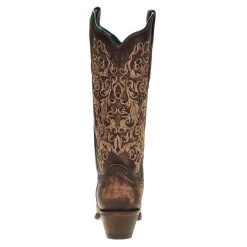 Corral Women`s Brown/Tan Floral Embroidered Boot -Ariat shop Z5016 3