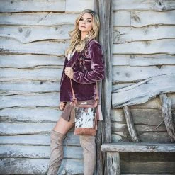 STS Ranch Wear Yipee Kiyay Crossbody -Ariat shop sts38540 4