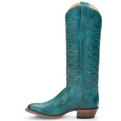 Justin Boots Women's Whitley Vintage Turquoise Justin Cowgirl Boots -Ariat shop vn4460 2