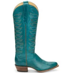 Justin Boots Women's Whitley Vintage Turquoise Justin Cowgirl Boots -Ariat shop vn4460 4
